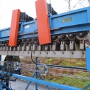 4190 EMVE felt drier table 15 roller 1,5 m wide