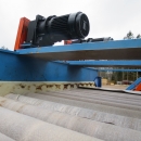 4190 EMVE felt drier table 15 roller 1,5 m wide