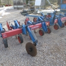 4263 Hatzenbichler row crop cleaner 7 row with steering