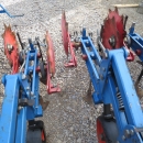 4263 Hatzenbichler row crop cleaner 7 row with steering