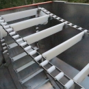 4396 Dornow Slide chain bunker with swan neck