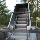 4396 Dornow Slide chain bunker with swan neck