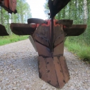 4513 Grimme bed plough Shapeformer
