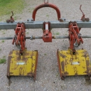 4519 Breviglieri 2 row interrow tillers, row tiller harrow