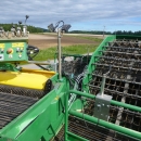 4592 Wuhlmaus WM 8500 2 row potato harvester