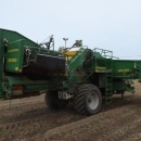 4592 Wuhlmaus WM 8500 2 row potato harvester