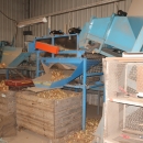 4756 EMVE grading line with receiving hopper