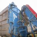 4904 Asa-Lift T-140B carrot harvester with 4 ton Bunker