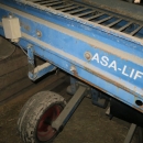 4923 Asa-Lift carrot harvester with roller table for big box