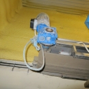 4966 EMVE potato washer with felt drier table