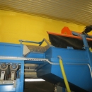 4966 EMVE potato washer with felt drier table