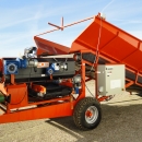 3305 EKKO receiving hopper with screen grader