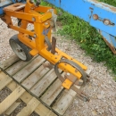 5054 Schmotzer KRH ridging hoe with fertilizer
