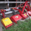 3314 Breviglieri 4 row interrow tillers, row tiller harrow