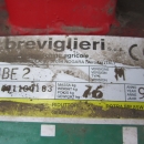 3314 Breviglieri 4 row interrow tillers, row tiller harrow