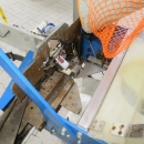 5248 Sorma S&B net clipping line with weigher