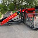 5270 Miedema MB55 box filler with RT30 belt elevator