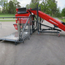 5270 Miedema MB55 box filler with RT30 belt elevator
