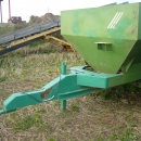 3283 Trailers 3 pc with transport conveyors in button for potato