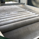 5449 Skals felt drier table 16 roller 1,2m wide