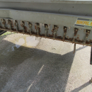 5449 Skals felt drier table 16 roller 1,2m wide
