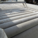 5449 Skals felt drier table 16 roller 1,2m wide
