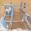 5499 Asa-Lift T-100 DF carrot harvester with elevator