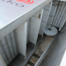 5517 EKKO elevator vertical 3600x600 mm STAINLESS STEEL
