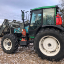 5542 Tractor Valmet 465 4WD with Moheda timber trailer 10 ton
