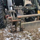 5542 Tractor Valmet 465 4WD with Moheda timber trailer 10 ton