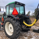 5542 Tractor Valmet 465 4WD with Moheda timber trailer 10 ton