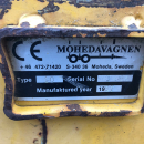 5542 Tractor Valmet 465 4WD with Moheda timber trailer 10 ton