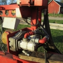 3352 Simon carrot harvester 1 row with bunker