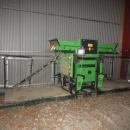 5609 Miedema MB55 box filler with feeding elevator