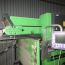5609 Miedema MB55 box filler with feeding elevator