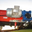 5674 EKKO elevator with swan neck  2200x450 +1000 mm