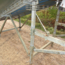 5686 Allround feeding bunker with star cleaning rollers