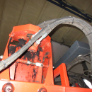 5739 Dewulf GBC carrot harvester 1 row with bunker