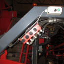 5739 Dewulf GBC carrot harvester 1 row with bunker