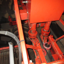 5739 Dewulf GBC carrot harvester 1 row with bunker