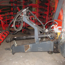 5739 Dewulf GBC carrot harvester 1 row with bunker