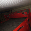 5739 Dewulf GBC carrot harvester 1 row with bunker