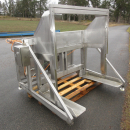 5791 Boxturner hydraulic stationary STAINLESS STEEL