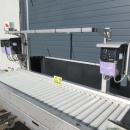 5795 EKKO roller inspection table STAINLESS STEEL