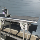 5795 EKKO roller inspection table STAINLESS STEEL