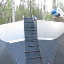 5825 EKKO feeding bunker STAINLESS STEEL
