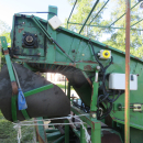 5863 Juko 1 row trailed potato harvester
