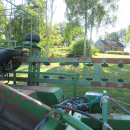 5863 Juko 1 row trailed potato harvester