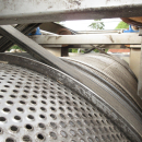 5868 EMVE potato washing line with destoner STAINLESS STEEL