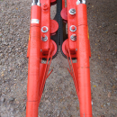 5896 Dewulf GBC carrot harvester with bunker